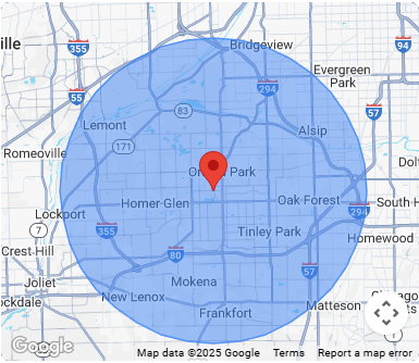 Fixbulance Business Location Map - Orland Park, IL